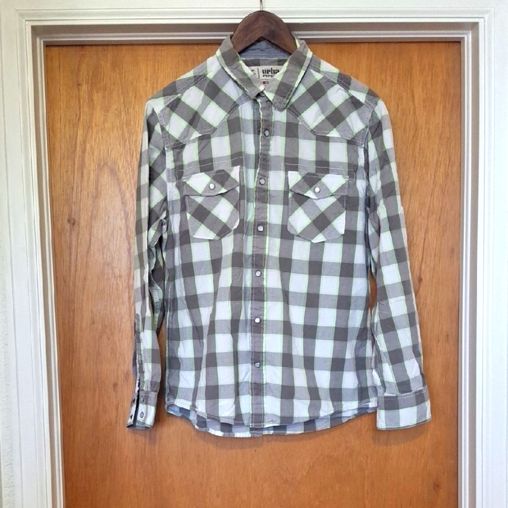 🤑 FINAL DROP! Men's Urban Pipeline Flannel Top